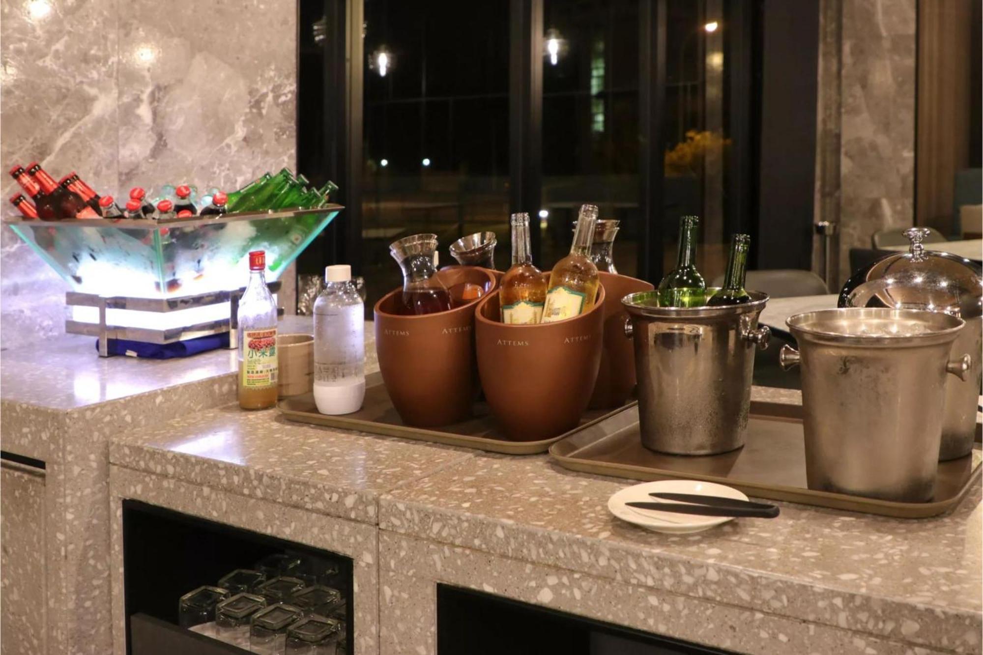Lakeshore Hotel Hualien Taroko Shunan Εξωτερικό φωτογραφία A salad bar at a hotel